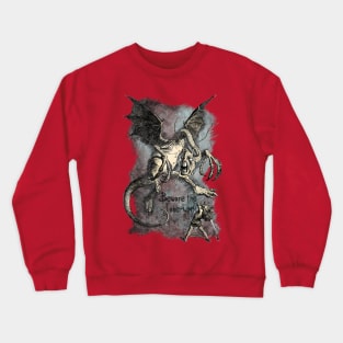 Beware The Jaberwock - Alice in Wonderland Crewneck Sweatshirt